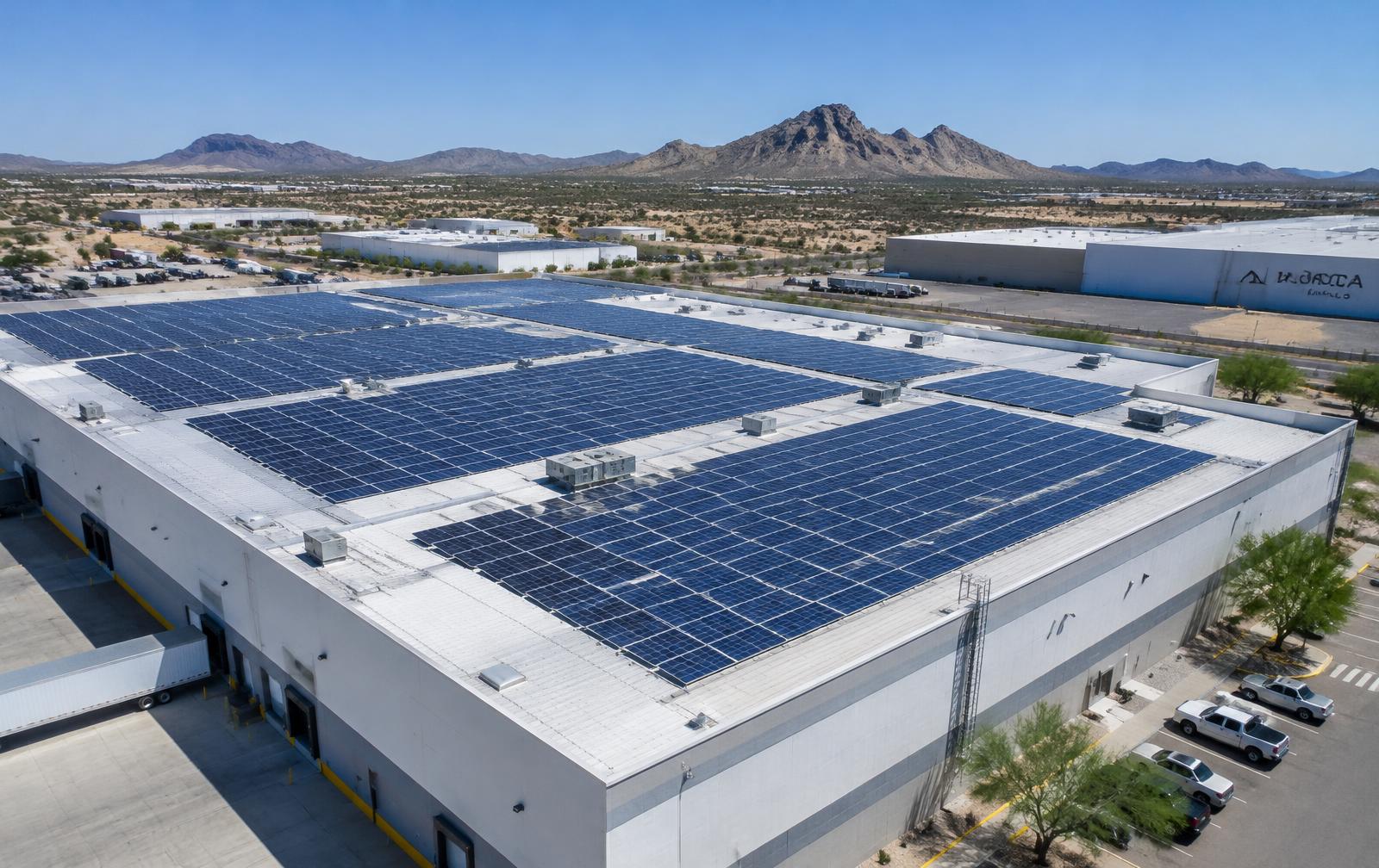 Solar panels for businesses and industry